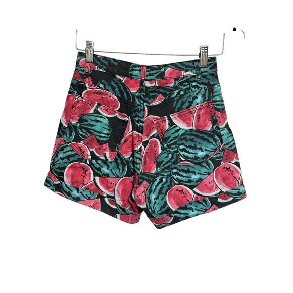 American Apparel Watermelon Print Women's Shorts Size 28/29 Summer Time Sandia - Picture 2 of 9